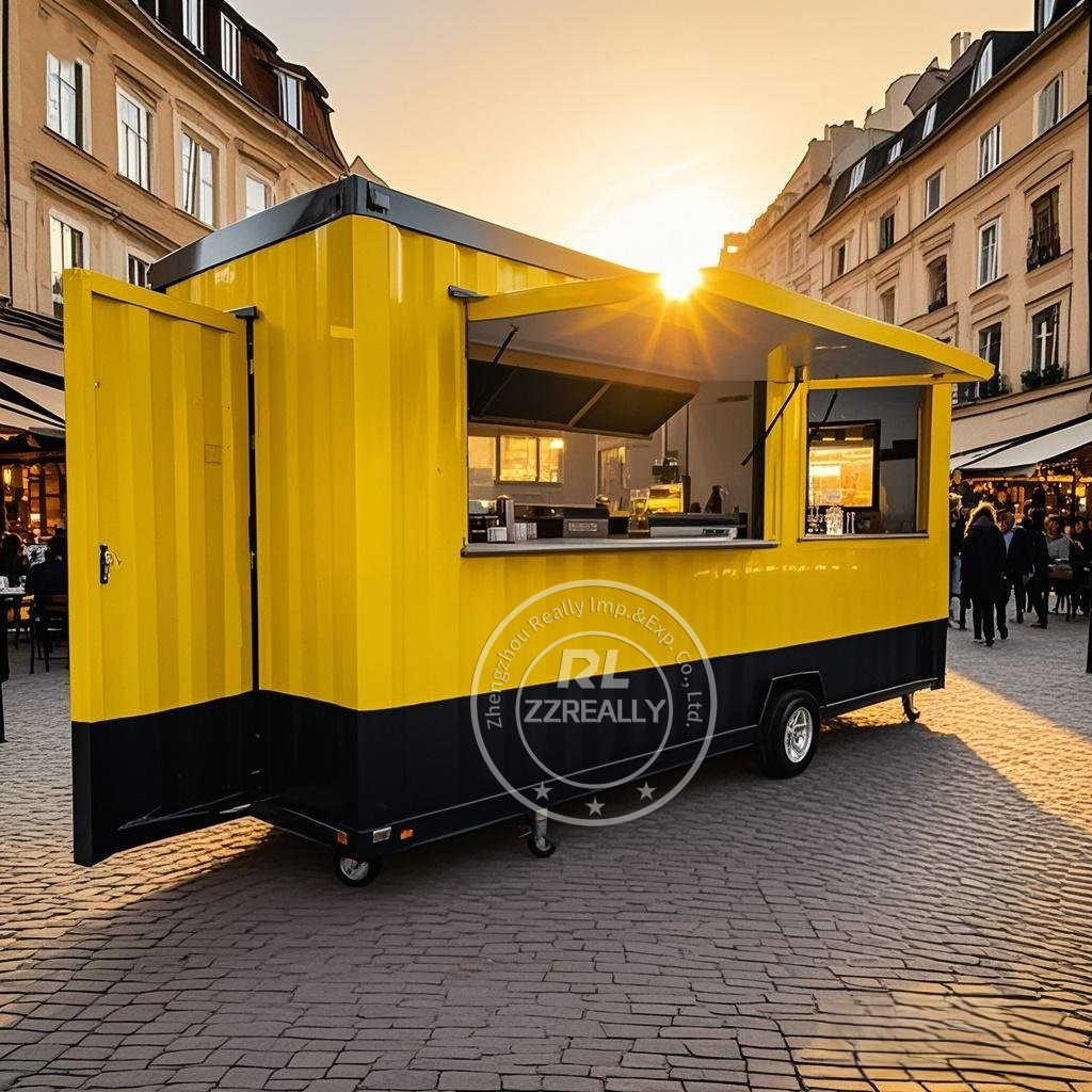 Coffee Equipment Europe - Европейский стандарт мобильных 20-футовых контейнеров для