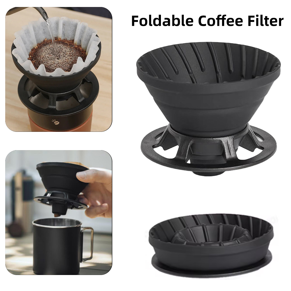 Coffee Equipment V60 - Многоразовый силиконовый фильтр для кофе YRP,