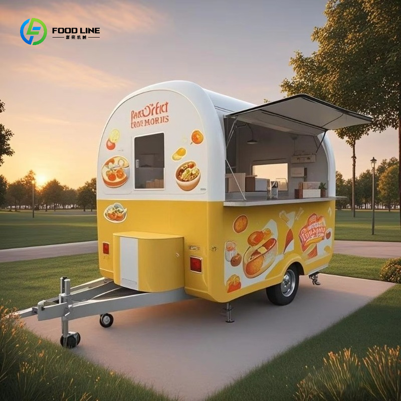 Coffee Equipment Europe - Уличный передвижной киоск-фургон для Европы: Кофейня,