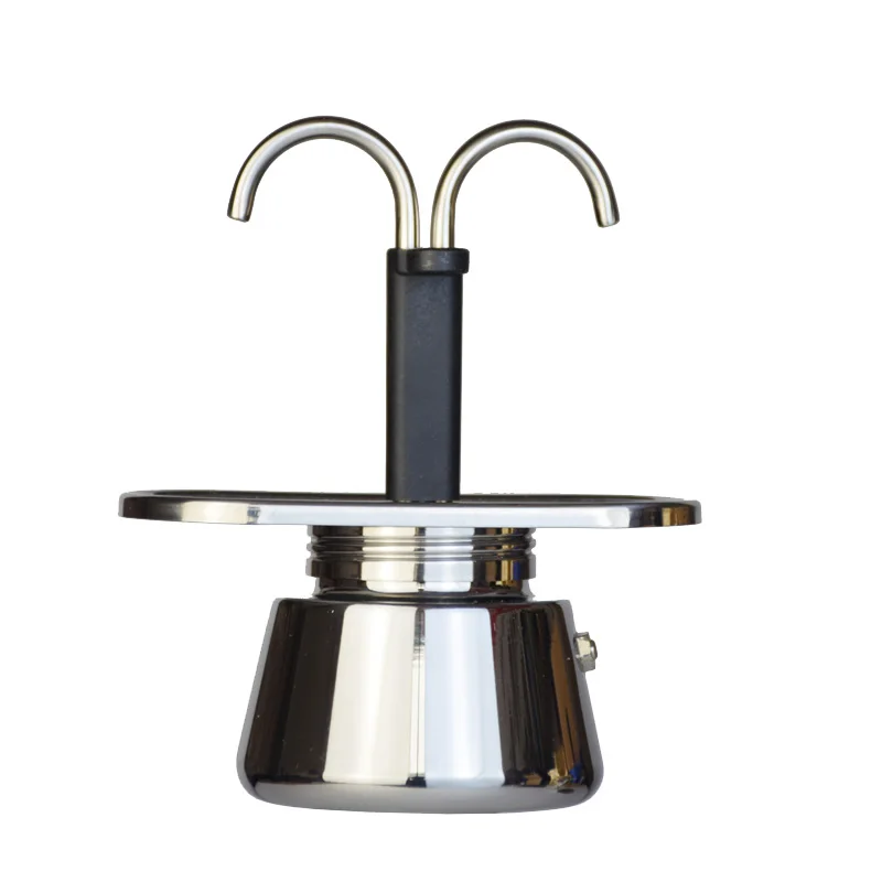 Coffee Equipment Set - Мини-кофейник из нержавеющей стали, 200 мл