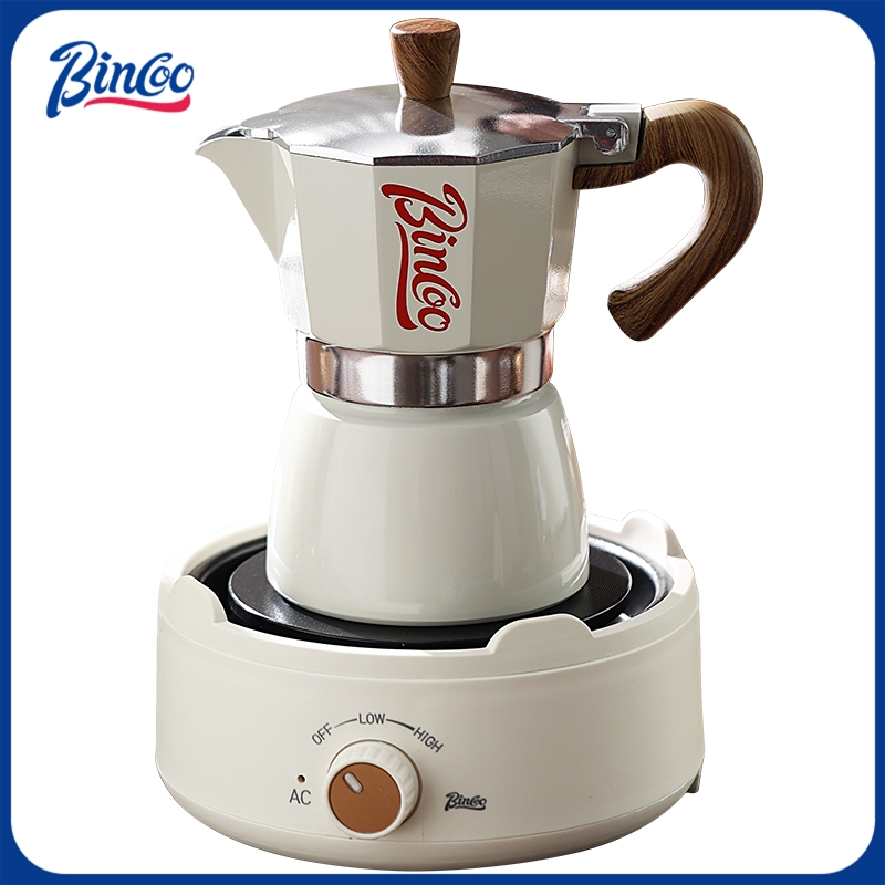 Coffee Equipment Set - Комбинированная кастрюля Bincoo Moka и электрическая