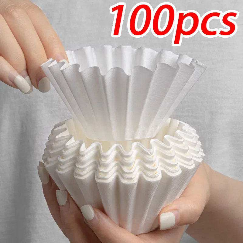 Coffee Equipment V60 - 50/100 шт. корзина для кофе, бумажный