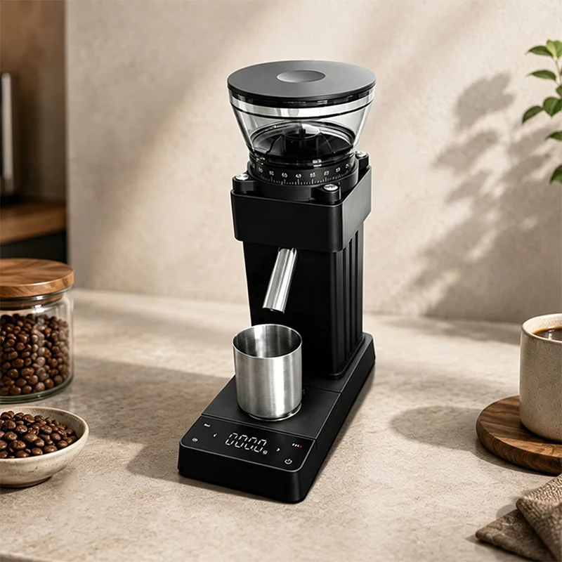 Кофемолка с весами, 60 регулир – обзор и цена Coffee Grinder Burr Flat