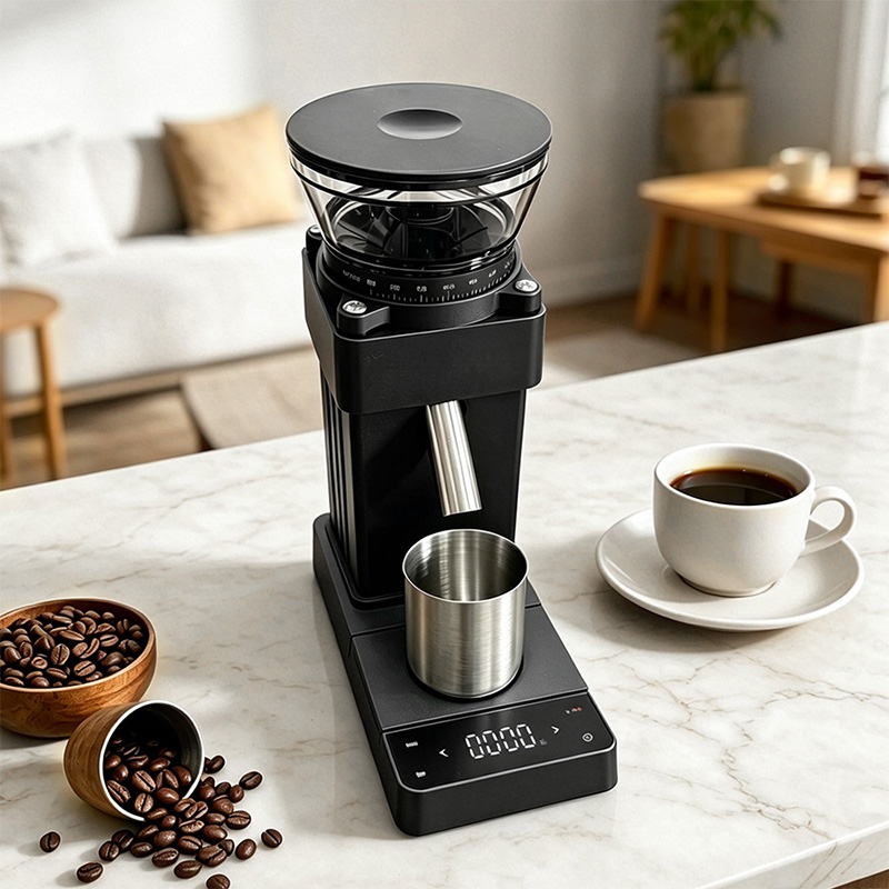 Кофемолка с весами, 60 регулир – обзор и цена Coffee Grinder Burr Flat
