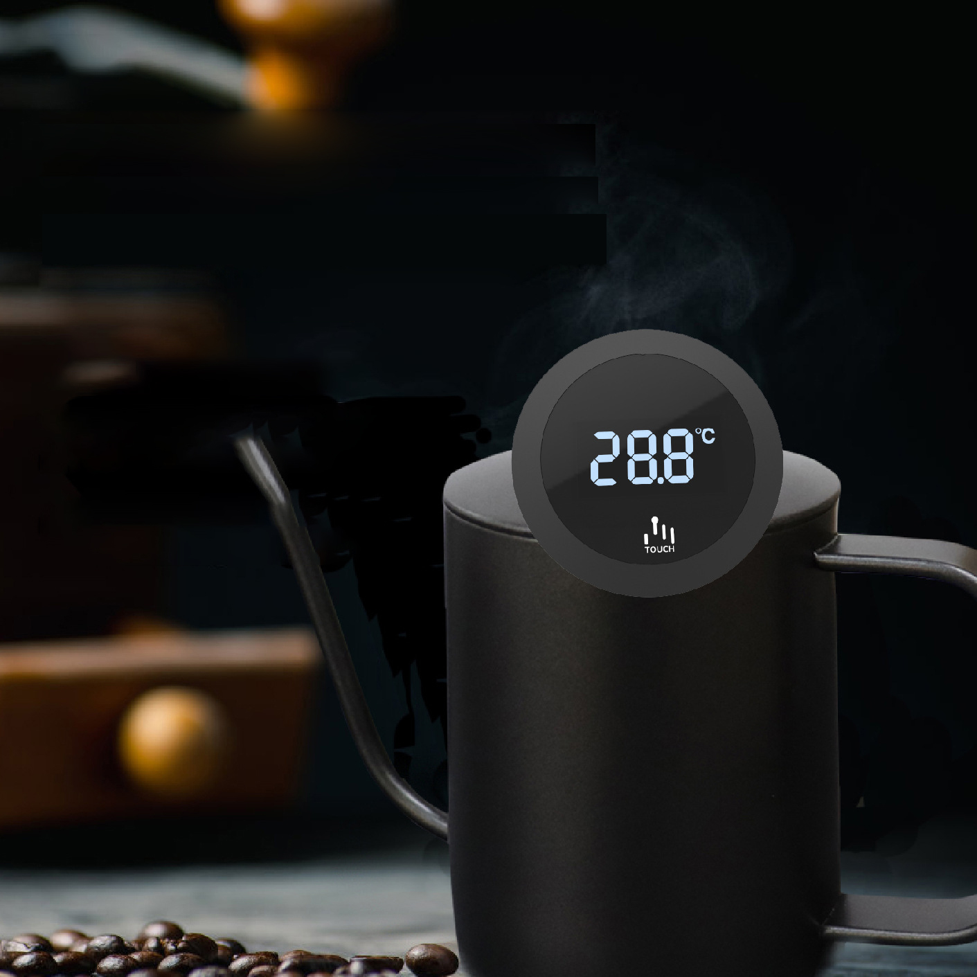от 0 до 100 ℃   Термометр с се – обзор и цена Milk Steaming Pitcher
