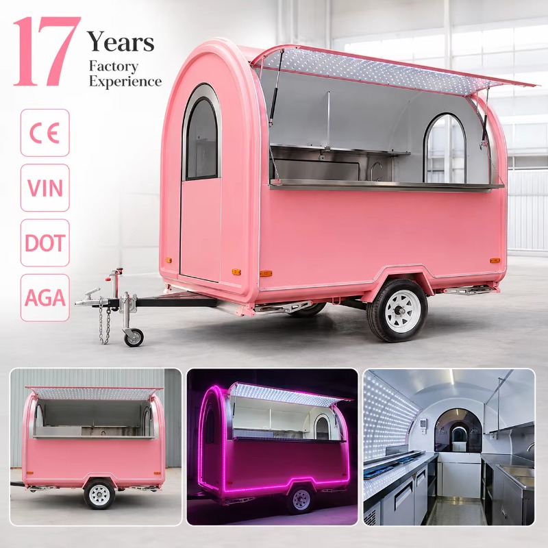 Полностью оборудованный фудтра – обзор и цена Coffee Equipment Europe