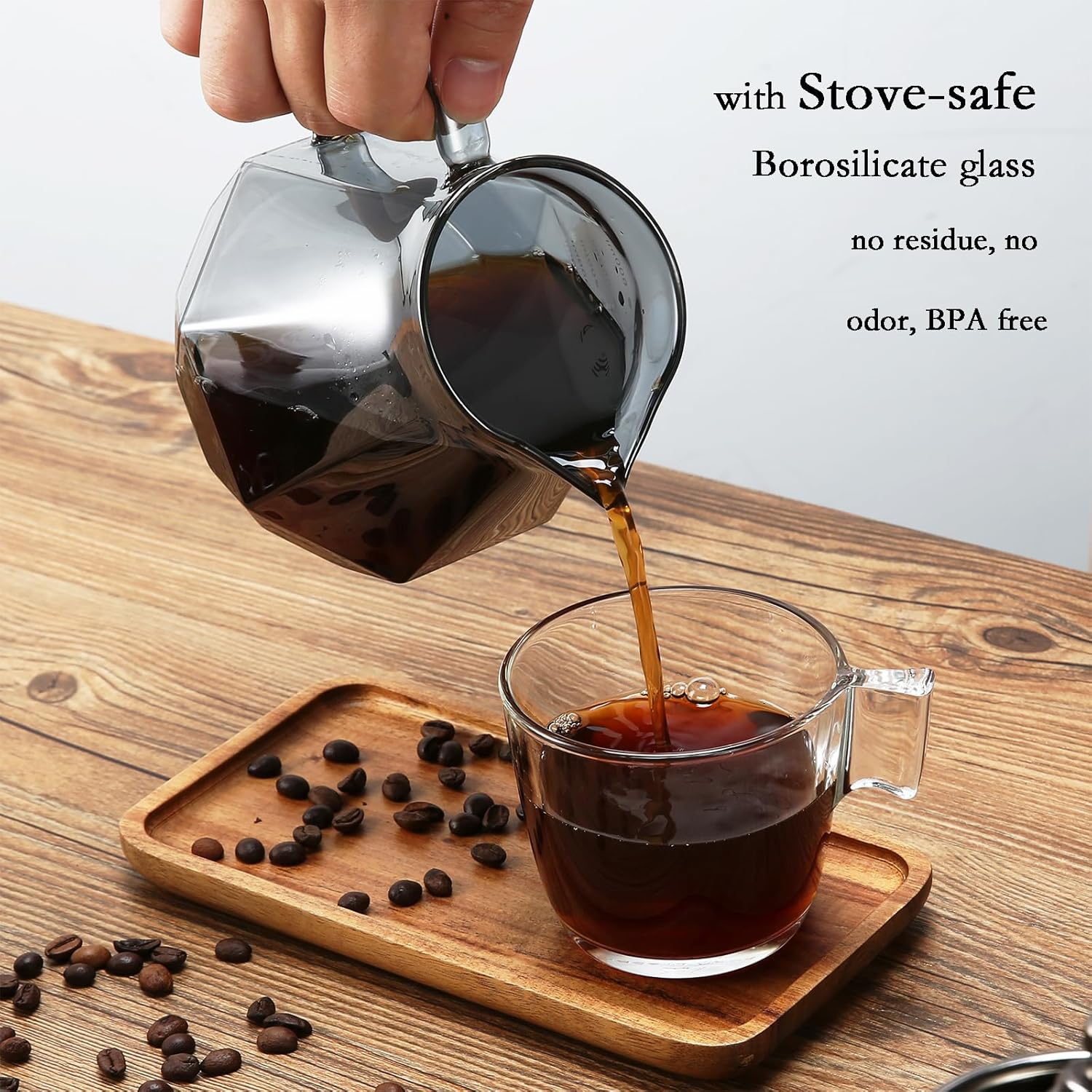 Стеклянный кофейник Magpie для – обзор и цена Coffee Equipment V60
